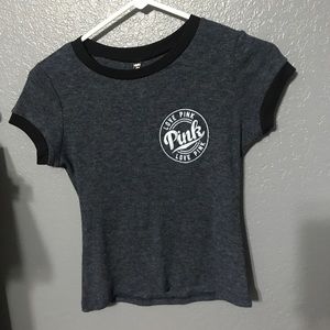 “love pink” tee